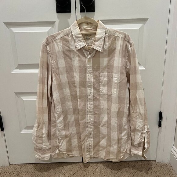 J.Crew Gingham Button Down - Picture 1 of 4
